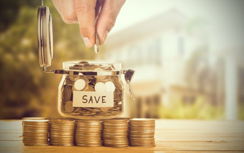 ahorro para el pago inicial de una casa